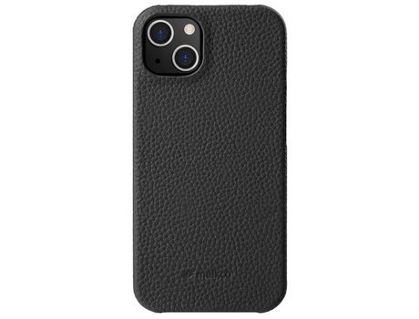 Capa para iPhone 14 MELKCO Pele Sintética Preto