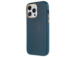 Capa para iPhone 13 Pro Max Pele Sintética Verde