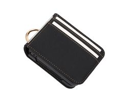 Capa para Samsung Galaxy Z Flip 3 5G Magnética com Porta-Cartões Preto