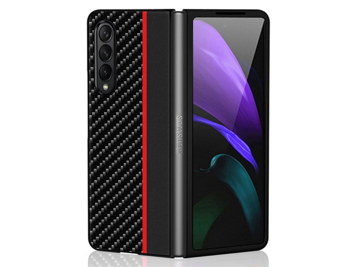Capa para Samsung Galaxy Z Fold 4 5G Vermelho