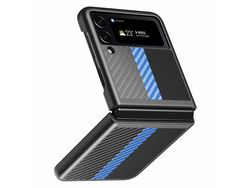 Capa para Samsung Galaxy Z Flip 4 5G Anti-Riscos Azul