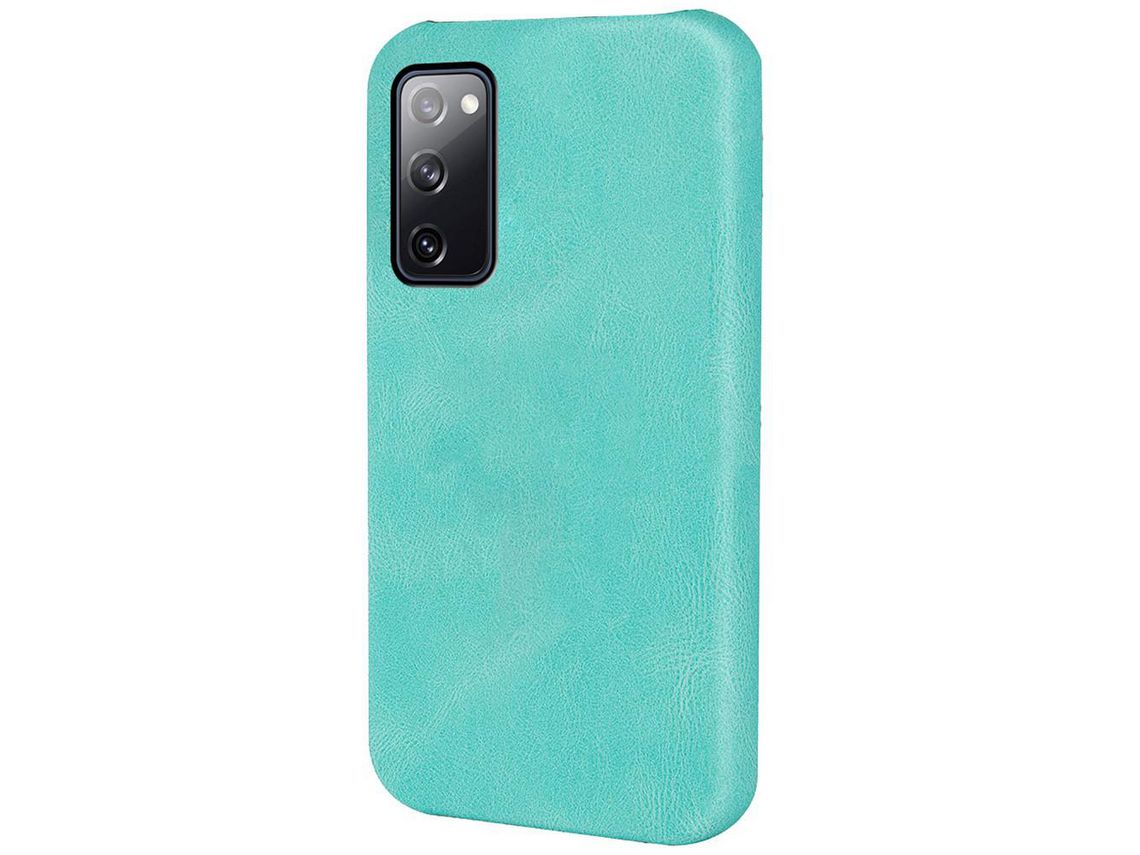 Capa para Samsung Galaxy S20 Pele Sintética Verde