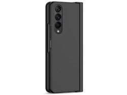 Capa para Samsung Galaxy Z Fold 4 5G Pele Sintética Preto