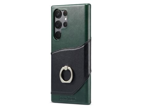 Capa para Samsung Galaxy S23 Ultra FIERRE SHANN com Porta-Cartões Verde