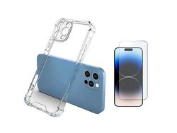 Película de Ecrã para iPhone 15 Plus PHONECARE Vidro Temperado Transparente