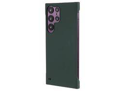 Capa para Samsung Galaxy S22 Ultra/S22 Ultra 5G Pele Sintética Preto