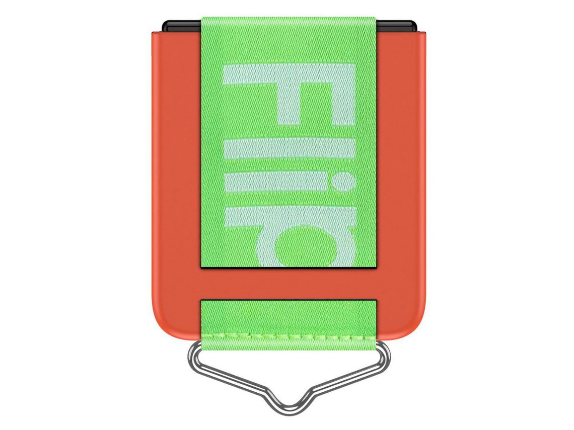 Capa para Samsung Galaxy Z Flip 4 5G Laranja