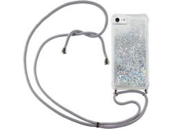 Correia Colar Líquido Brilhante para iPhone 7/6/8 HONGWE. Transparente