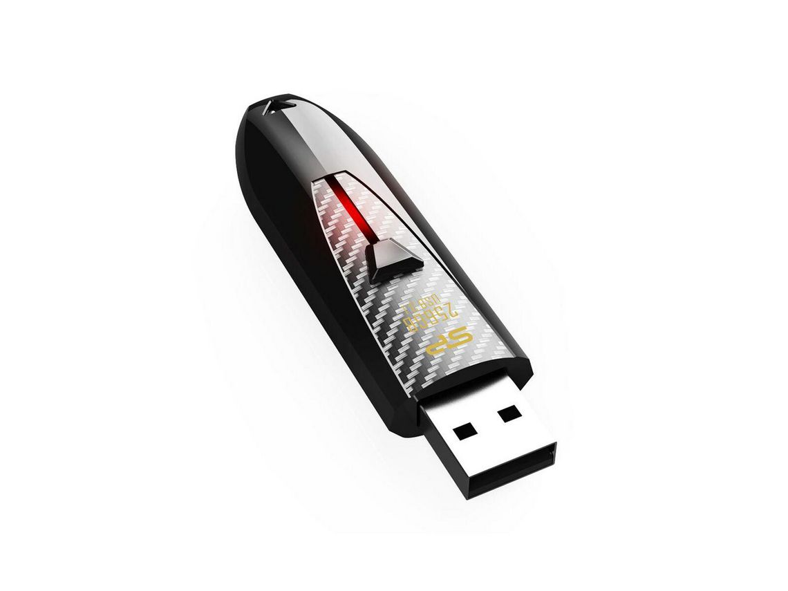 Memória Usb SILICON POWER Blaze B25 Preto 128 Gb
