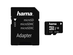 Cartão de Memória Microsdhc 16Gb Classe 10 Uhs-I 80 Mb/S Adaptador/Móvel