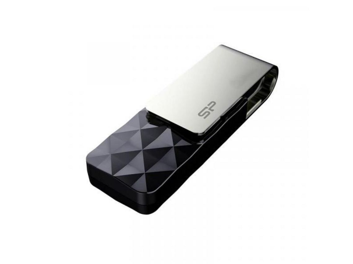 Unidade Flash Usb Sp Blaze B30 Usb 3.1 Gen1 128 Gb Preto