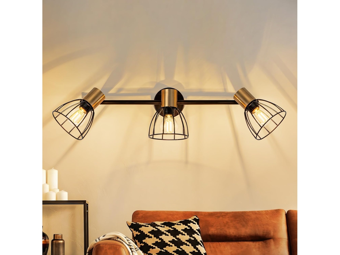 Pack 4 Spots Led de Superfície Brancos Reguláveis 3000k 6500k Ø80 Mm para Sala e Cozinha NETTLIFE