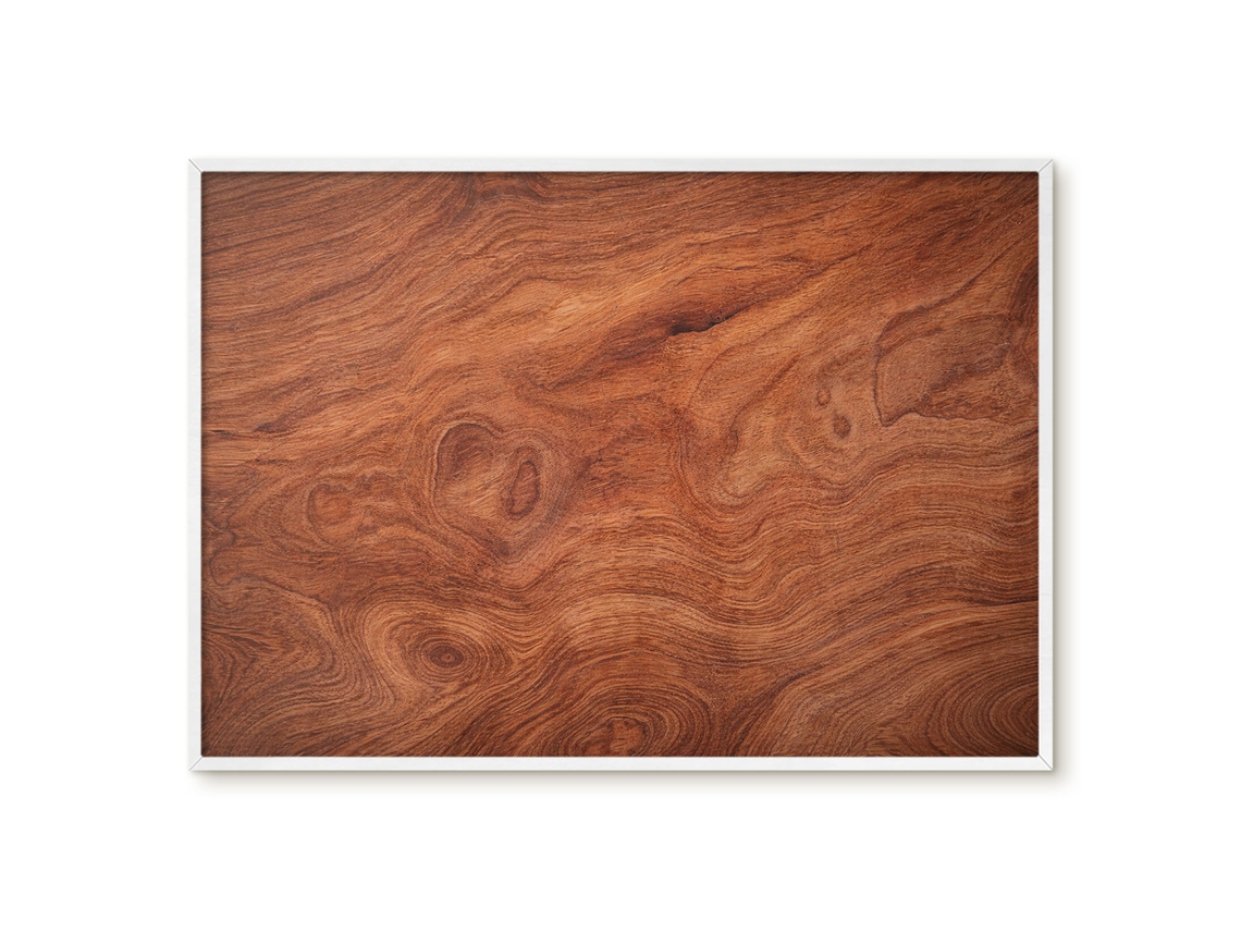 Quadro magnético de parede com textura de madeira para quarto Espelharte (100x70 cm)