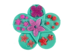 Molde De Silicone Para Flor De Girassol, Ideal Para Bolos De Fondant, Artesanato E Fabricação De Sabonetes.