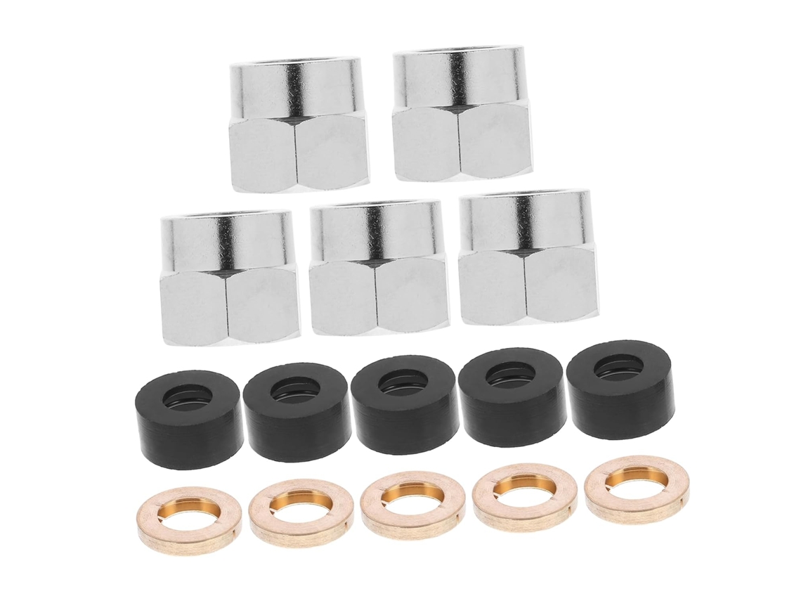Plafope Kit Com 5-conectores De Gás Porca Flare Em Aço Inoxidável Para Instalação Residencial