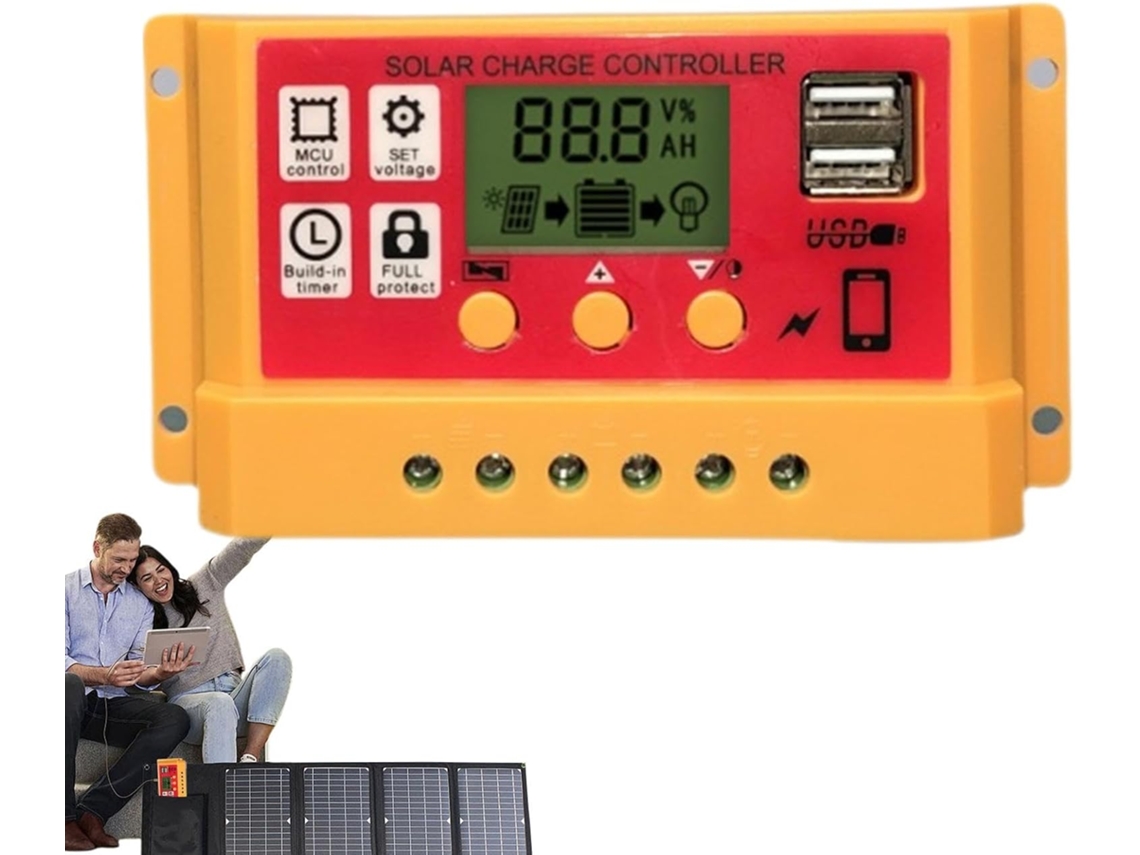 Controlador De Bateria Solar, Controladores De Carga Para Painéis Solares.