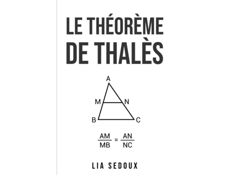 Livro Le Théorème De Thalès De Lia Sedoux (inglês)