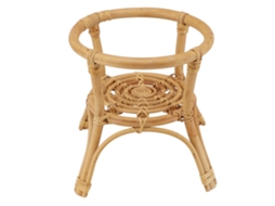 Vasos De Plantas Rattan Minimalista Estável Jardim Indoor Outdoor