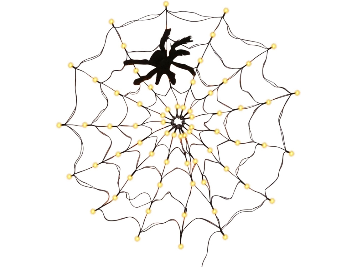 Luzes De Teia De Aranha Para Decoração De Terror |