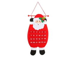 Calendário De Adviento De Feltro Para Parede Natalino