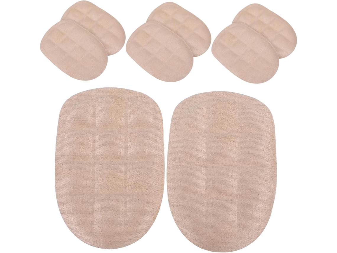 Pacote Com 4 Pares De Palmilhas Gel Antiderrapantes Para Calcanhar, Proporcionando Amortecimento E Suporte Para Calçados