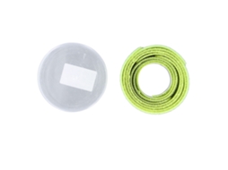 2026rebe-3 Peças De Cinta Protetora Para Cabeça De Raquete De Tênis 37mm Nylon Hook And Loop Guard Verde Fluorescente
