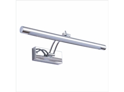 Aplique Led 6W para Iluminar Quadros Espelhos Tradicional e Luz Quente 3000K Bright Chrome Articulado e Ajustável. 40Cm PAPUQ