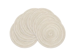 Tapetes de Mesa Nova Line, trançados, 38cm, cores mistas, cozinha, mesa, marca S/MARCA