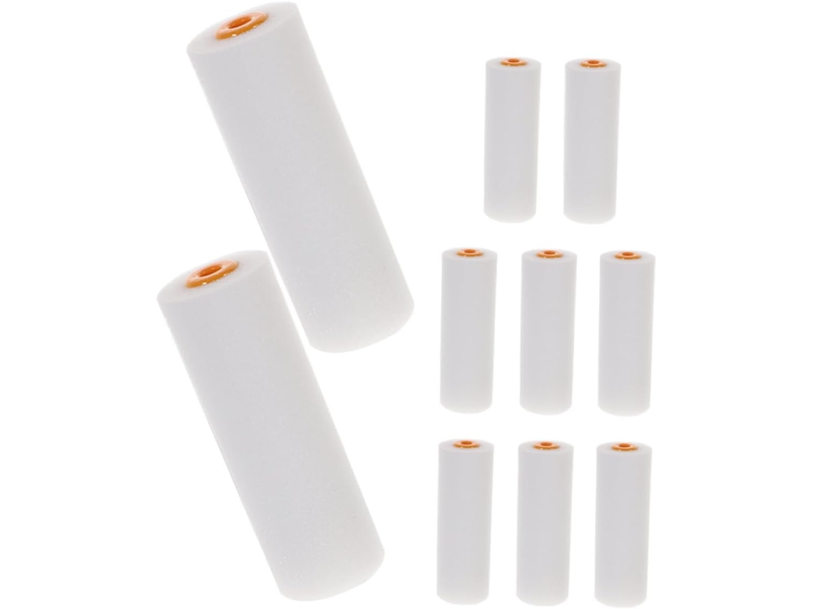Pacote Com 10 Peças De Espuma Para Pequenos Projetos, Mini Almofadas De Reposição Para Pintura De Parede E
