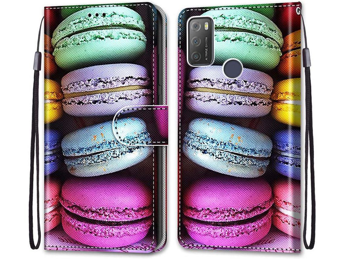 Capa Fólio para Alcatel 3L 2021 HONGWE.