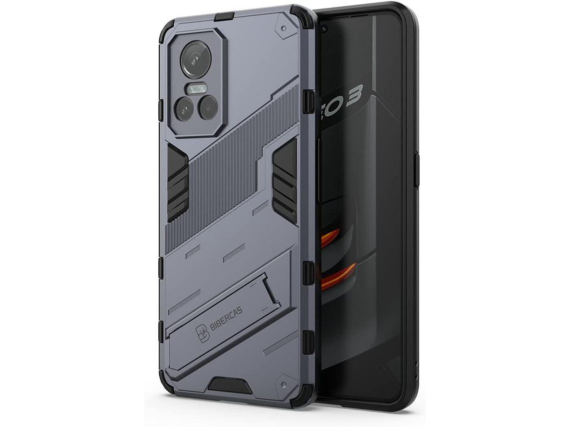 Capa para Realme Gt Neo 3 HONGWE. Anti-Choque Cinzento