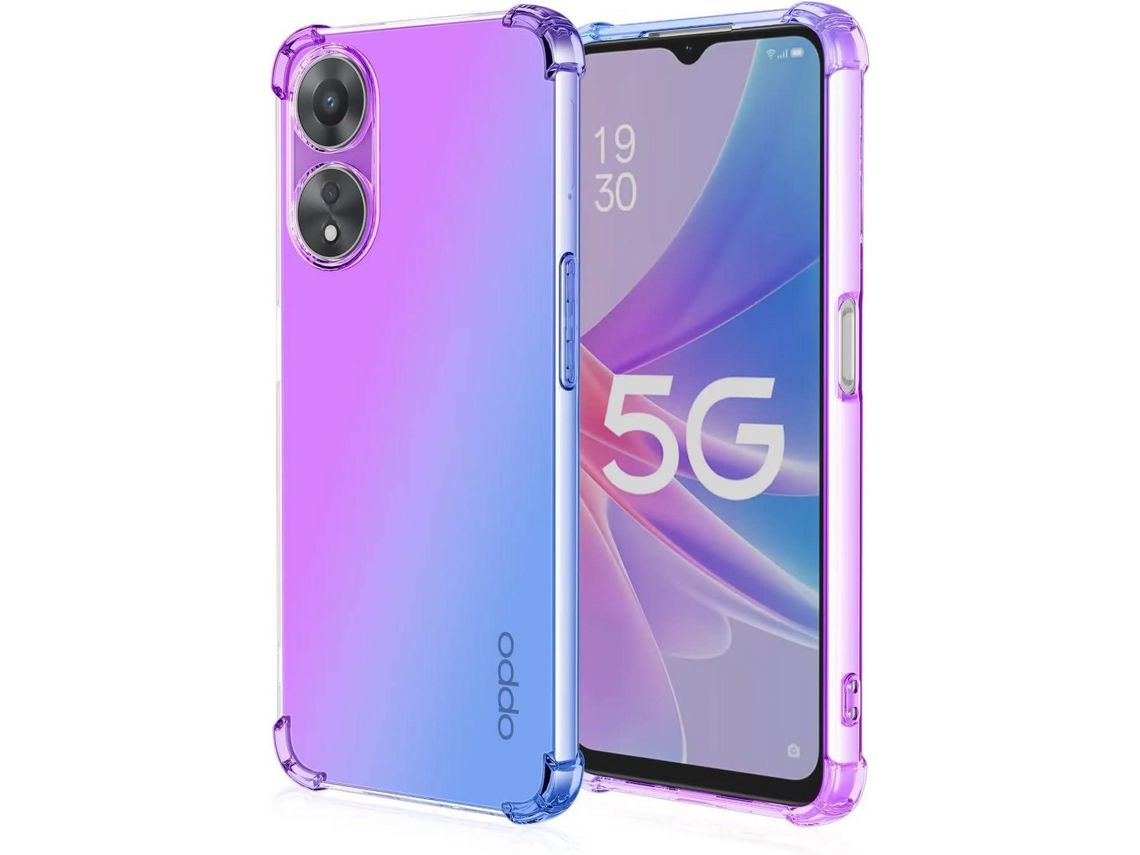 Capa para Oppo A78 5G HONGWE. Transparente