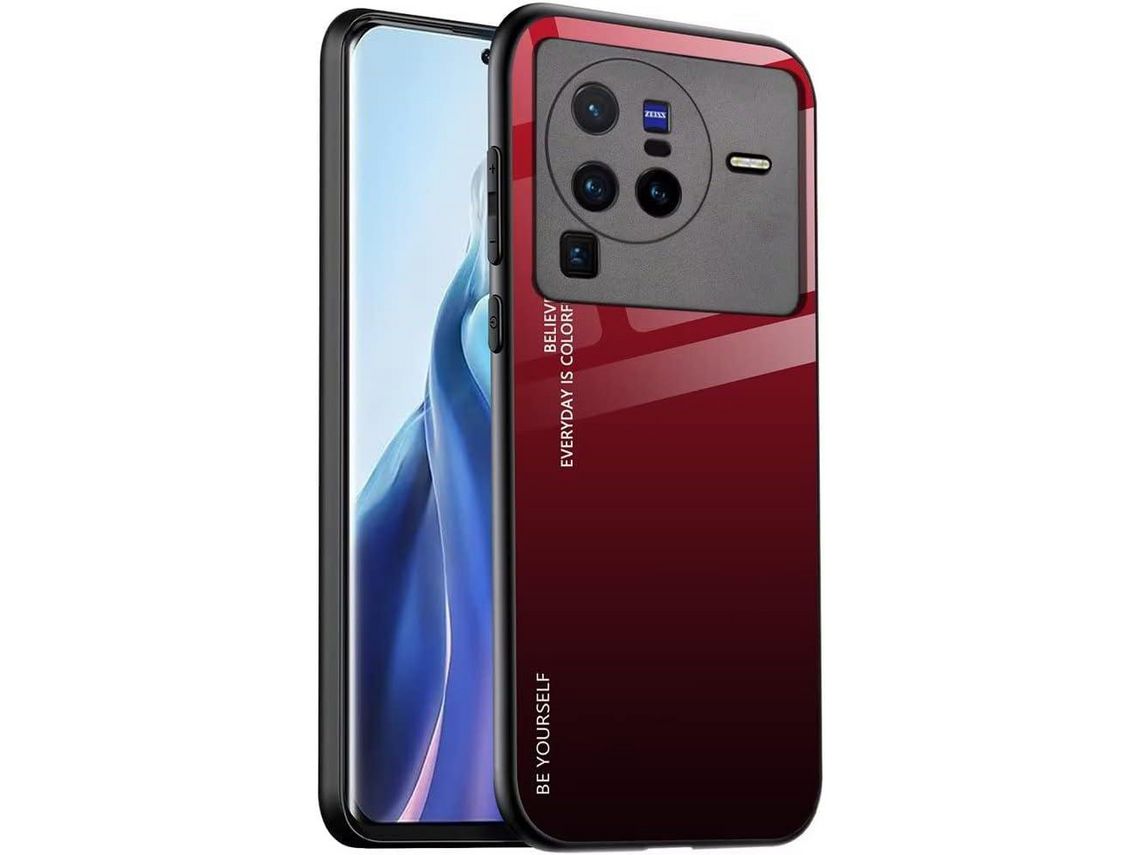 Capa para Vivo X80 Pro HONGWE. Multicor