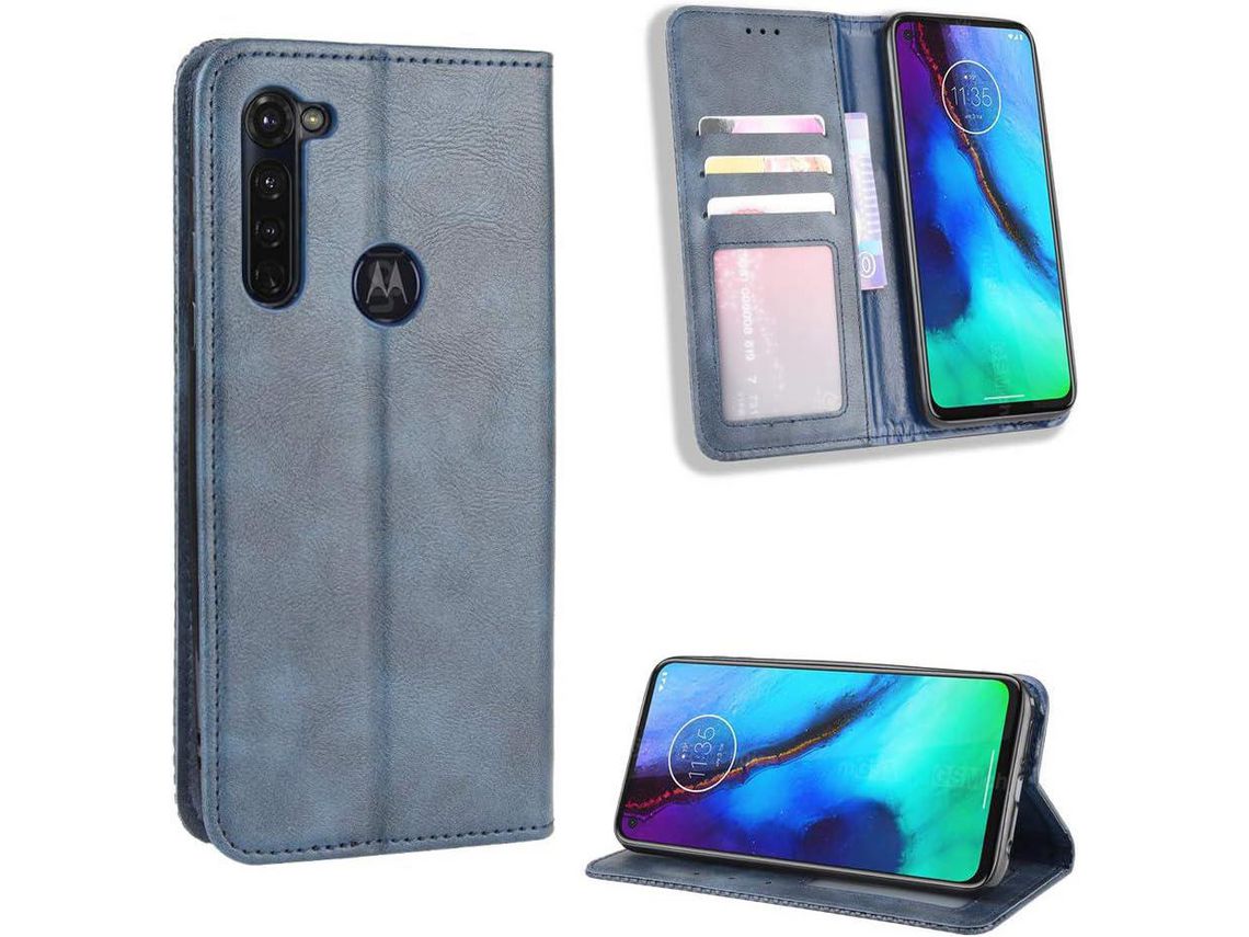 Caneta Stylus Protetora para Moto G8 HONGWE. Azul