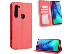 Caneta Stylus Protetora para Moto G8, Moto G Stylus HONGWE. Vermelho