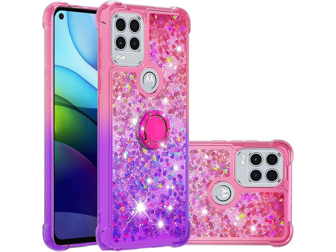 Caneta Stylus Personalizada Líquido Fluindo para Moto G Stylus 5G HONGWE. Bege