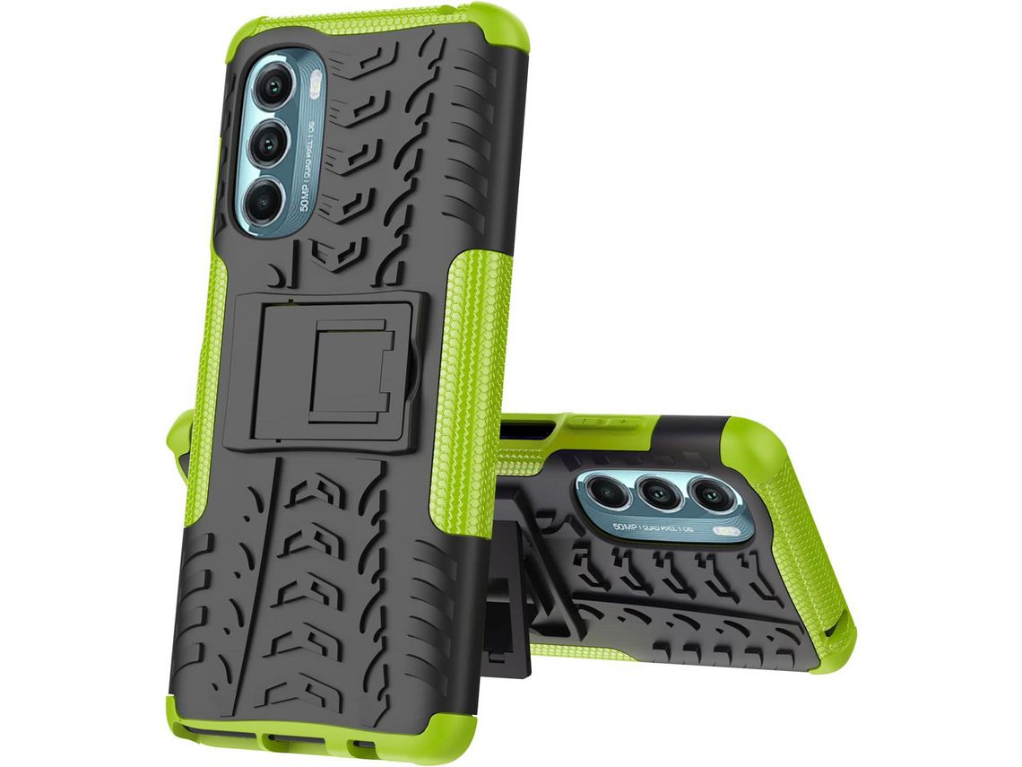 Caneta Stylus Proteção Absorção Antiarranhões Removível para Moto G Stylus 5G HONGWE. Anti-Choque Verde