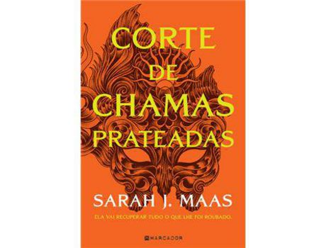 Livro Acotar - Livro 4: Corte de Chamas Prateadas de Sarah J. Maas ( Português )