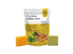 Sabonete Herbal Com Cúrcuma Beleza Natural