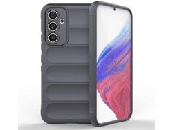 Capa para Samsung Galaxy A54 5G HONGWE. Textura Macia Anti-Choque Cinzento