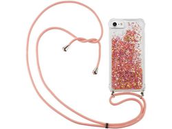 Correia Colar Líquido Brilhante para iPhone 6/7/8 HONGWE. Transparente