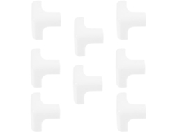Protetores De Canto Hohopeti Silicone Branco, 8 Peças, Para Móveis E Mesas Fáceis De Instalar Com Alta Transparência