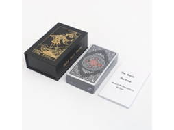 Cartas de Tarô Totem Místico de Ação Direta, Cartas Oraculares em Pvc, À Prova D'água e em Inglês. MDUG