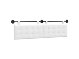 Conjunto 1 Cabeceira De Quarto Vidaxl Branco Tecido (170 X 55 X 5 Cm)