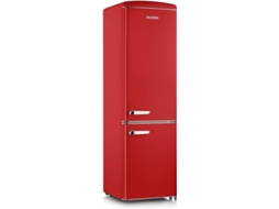 Frigorífico Combinado SEVERIN RKG8917 (Estático - 181 cm -244 L -Vermelho)