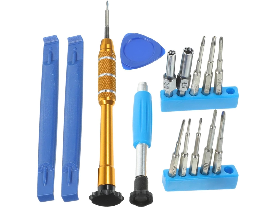 Kit De Reparo Com Chave Fenda Para Desmontagem Videogames E Consoles