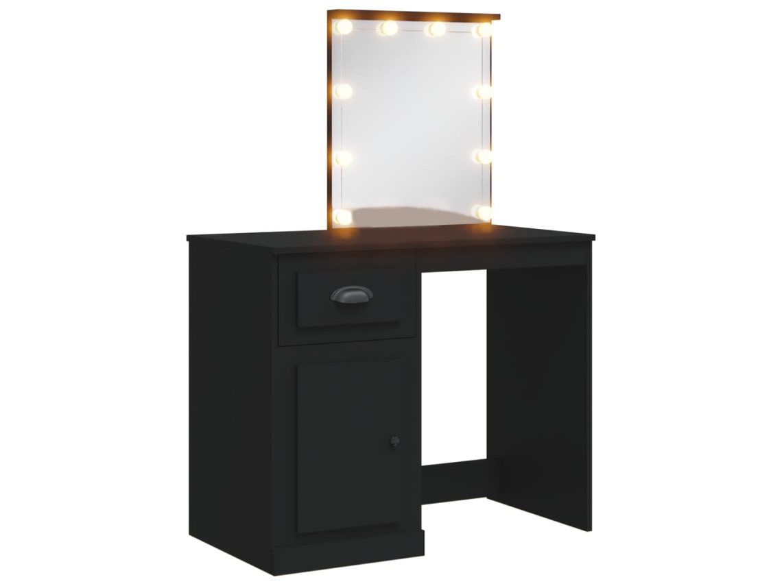 Dressing Table, Dressing Tables Vidaxl Preto Madeira Processada (n/a)