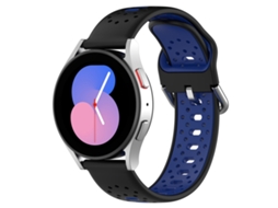 Bracelete Respirável para Samsung Galaxy Watch 4 Classic XIAOMOYU (20mm) Preto + Azul