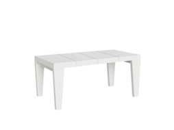 Mesa Extensível 140/400x90 Cm Spimbo Premium Branco Freixo Itamoby