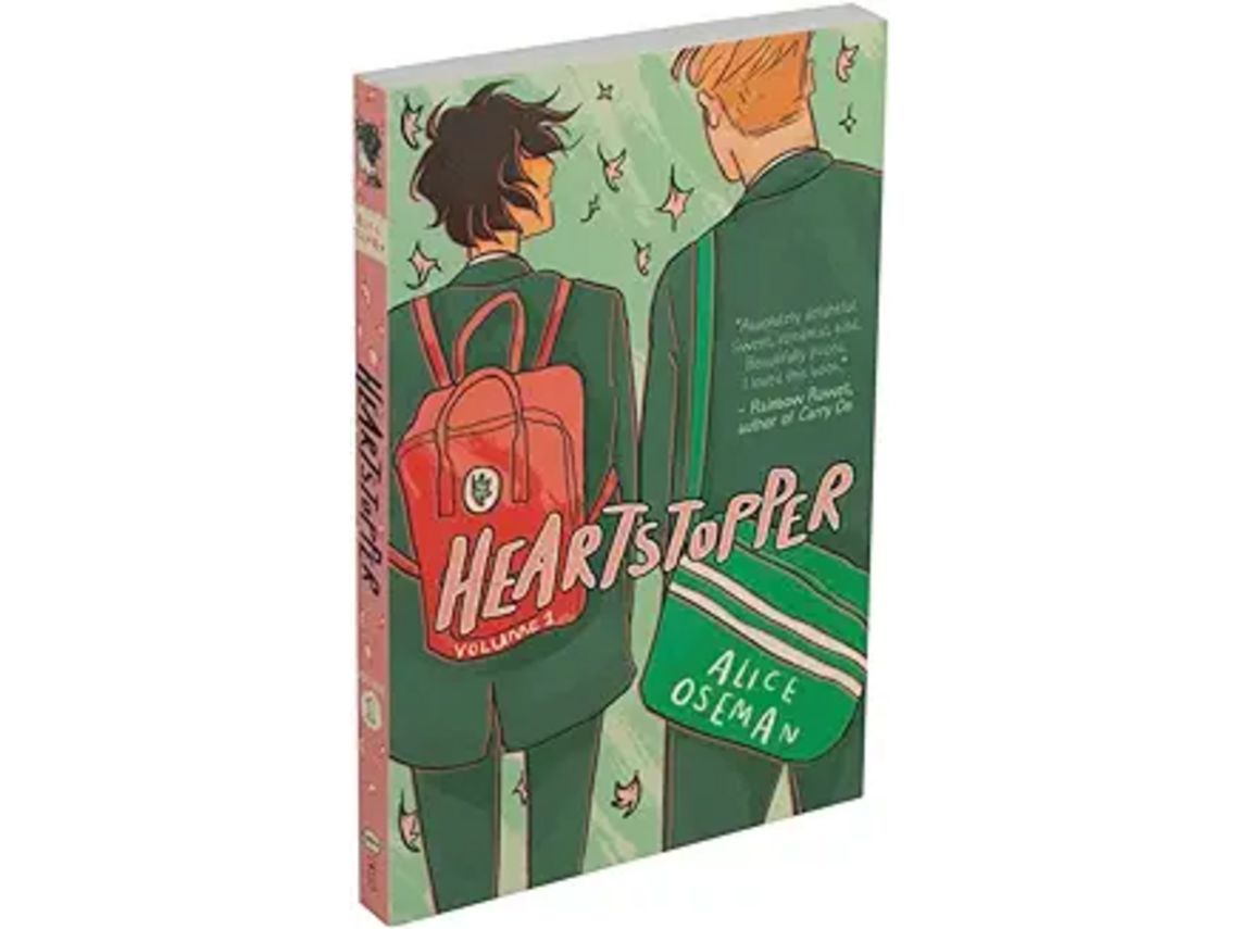 Livro Heartstopper, Volume 1 de Alice Oseman (Inglês)